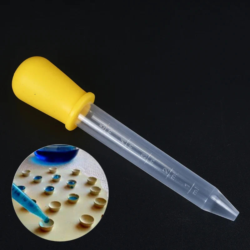 10 Pcs Baby Dropper Medicine Feeder Child Medicine Device Silicone Pipette Liquid Food Dropper Infant Utensils 5ml