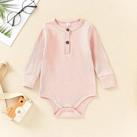 Baby Spring Autumn Clothing Newborn Infant Girl Floral Romper Baby Jumpsuit Hat 2Pcs Outfits Long Sleeve Clothes