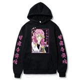 Demon Slayer Kanroji Mitsuri Japan Anime Printed Women Hoodies Plus Size Sweatshirts Harajuku Female Long Sleeve Pullover