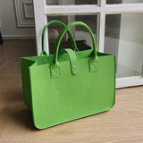 New Shopping Handbag Women's 2023 Handbag Large Capacity Open Fashion Felt Shopping Designer Tote Woven Bag Shop Online China