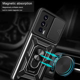 Shockproof Armor Case For Xiaomi Mi Poco F5 Pro 5G Car Holder Phone Cover For Mi Poco F5 5G Camera Lens Protection Fundas