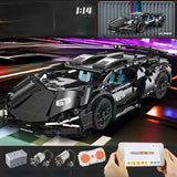 1280 PCS Technology 1:14 Supercar building blocks Assemble brick car toy gifts for boys gifts for Christmas gifts