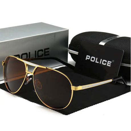 Luxury Brand POLICER Driving Sunglasses Men Polarized Sun glasses for men UV400