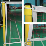 Portable Badminton Set Easy Professional Standard Volleyball Net For Tennis Pickleball Training Indoor Outdoor Dropshipping