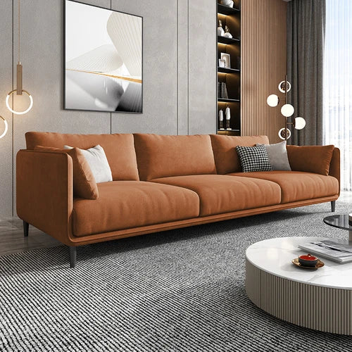 Organizer Design Living Room Sofas Reading Italiano Leather Lounge Futon Couchs Theater Nordic Sofa Para Sala Home Furnitures