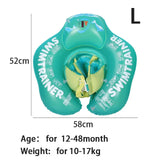 Inflatable Baby Swimming Ring Armpit Floating Kid Swimming Pool Accessories Circle Bathing Inflatable Toddler Rings Water Toys