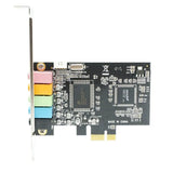 PCI Express PCI-E 5.1 Ch 6 Channel PCIE Audio Digital Sound Card Adapter CMI8738 CMI8738 Audio Sound Card Dropshipping