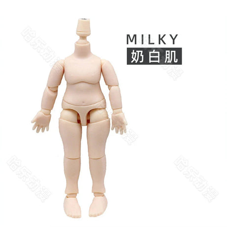 Hot 5 Style 11CM bjd body YMY body for obitsu11 GSC head ob11 1/12BJD doll body spherical joint doll toy hand group