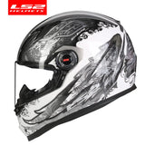 LS2 FF358 Full Face motorcycle helmet high quality ls2 Brazil flag capacete casque moto helm ECE approved no pump