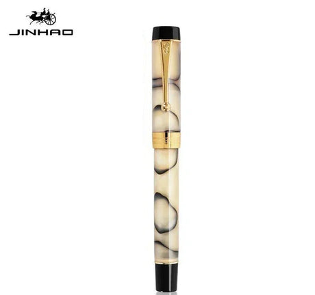 Jinhao 100 Fountain Pen Transparent Color Resin luxury Pens M/F/EF/1.0mm Extra Fine Nib Office School Supplies Stationery Gift