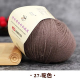 50g 100% Merino Wool Yarn Thin Yarn Soft Anti-pilling Eco-friendly High Quality for Hand Knitting Wool Crochet Knitting