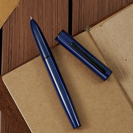 New Hongdian C1 Exquisite Explorer Simple Classic Retro Fountain Pen EF/F Hooded Nib School Office Supplies Writing Gift Pens