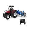 RC Farm Car Tractors Trailer 2.4G Radio Controlled Cars Farming Simulator Truck Miniature Farmer Animal Model Toys Children Boy