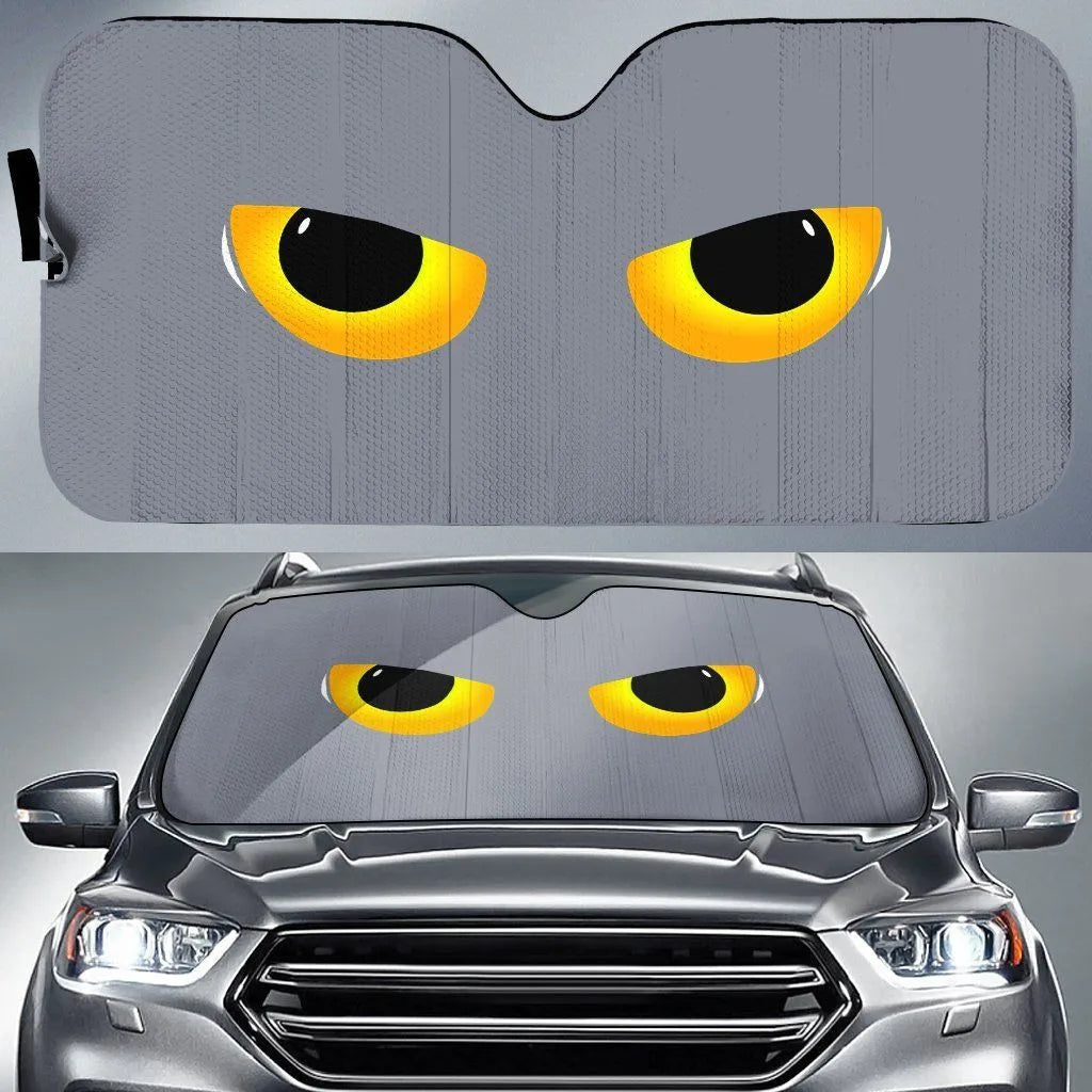 Sunshades Reflector Anti Uv Protector Evil Eyes Custom Car Sunshade Sun Shade Universal Summer 2022hot Sale