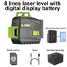 LFINE 3D/4D Laser Level 12/16 Lines Horizontal And Vertical With Remote Control 8 Lines 360°Self-leveling Laser Levels