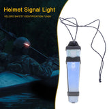 Helmet Safety Flashing Light Survival Signal Light Waterproof Lamp for Hiking