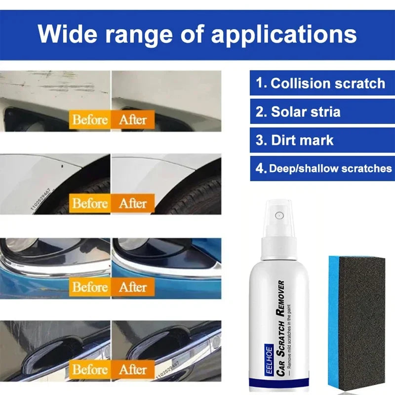 Car Scratch Remover Paint Care Tools Auto Swirl Remover Scratches Repair Polishing Auto Body Grinding Compound Anti Scratch Wax