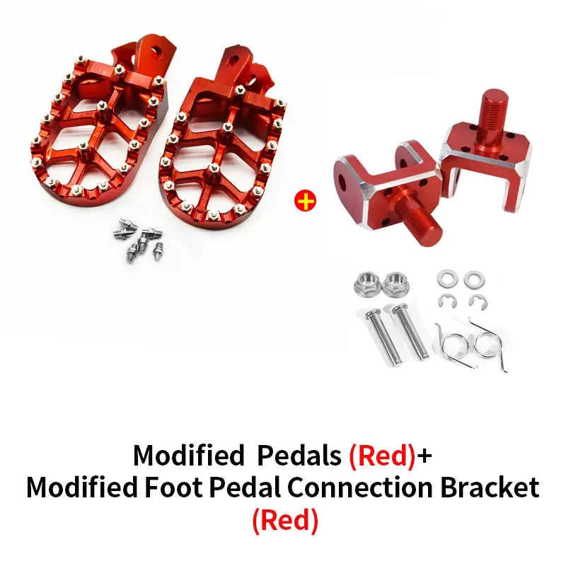 Motorcycle Footpegs Foot Pegs Rests Pedals For Surron Sur-Ron Light Bee Electric Dirt Bike Footrest