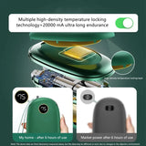 20000mAh USB Rechargeable Winter portable Hand Warmer Mobile Power Handheld Warmer Heater Outdoor Traveling Hiking  Power Bank