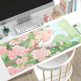 Mouse Pad Gaming Cute Anime XL HD New Home Mousepad XXL Mechanical Keyboard Pad Soft Non-Slip Office Accessories Mice Pad