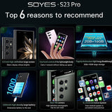 SOYES S23 Pro Mini Smartphones Android 8.1 Dual SIM 3.0'' HD 1000mAh Battery WIFI Bluetooth 3G Small Mobile Phone 2GB+16GB