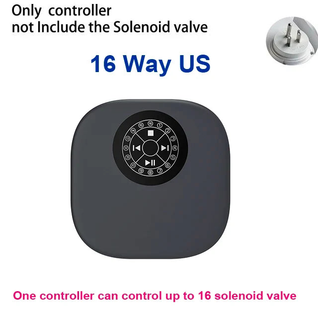 16 Zone WiFi Smart irrigation Controller Garden Sprinkler Controller Timing Control Of Watering Flowers Water Valve Controller