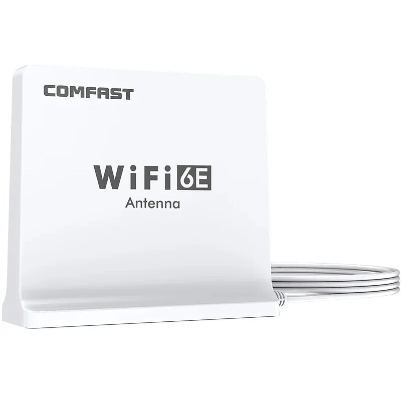 Tri Band 2.4/5Ghz/6Ghz High Gain Omni Directional Extension Antenna for Intel AX210/200 NGW Wifi 6E /6/5 Adapter Wifi6 Router