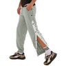 Sports Pants Men's Casual Sweatpants Fashion Side-open Button-down Pants Fashion Elastic Waist Pants Pantalones Hombre