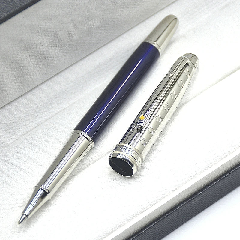 Special Edition Little Prince Rollerball Pen MB Blue 163 Ballpoint Pen Fountain Pens Writing Office Supplies With Serial Numbe