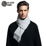 100% Wool Scarf for Men Cashmere Wool Scarf Pashmina Bandana Shawls Winter Women Wool Scarf 30*180CM