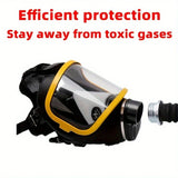 Gas mask, spray paint, chemical formaldehyde, ammonia gas protection mask, activated carbon fire protection, military dust, labo