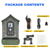 Outdoor Smart Feeding & Watering Supplies Bird Feeder Garden Waterproof Wildlife Gazebo Window Bird Accessories with Camera