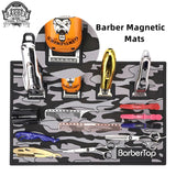 Barber Tools Magnetic Mats Anti-slip Flexible Rubber Scissors Storage Pad Salon Countertop Heat Resistant Hairdresser Organizer