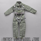 DML 1/6 Scale Male Soldier Modern US Air Force Pilot Army Green Bodysuit Combat Chest Brace Set for 12'' Action Figure Body Doll