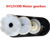 6V12V390 Electric Gearbox Motor Gear Box For Children Kids Ride-On Car Bike Toy Accessories Replacement Motor