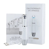 Heating Eye Beauty Instrument Color Light Eye Massage Pen To Remove Dark Circles Eye Lines Eye Cream Into The Beauty Instrument