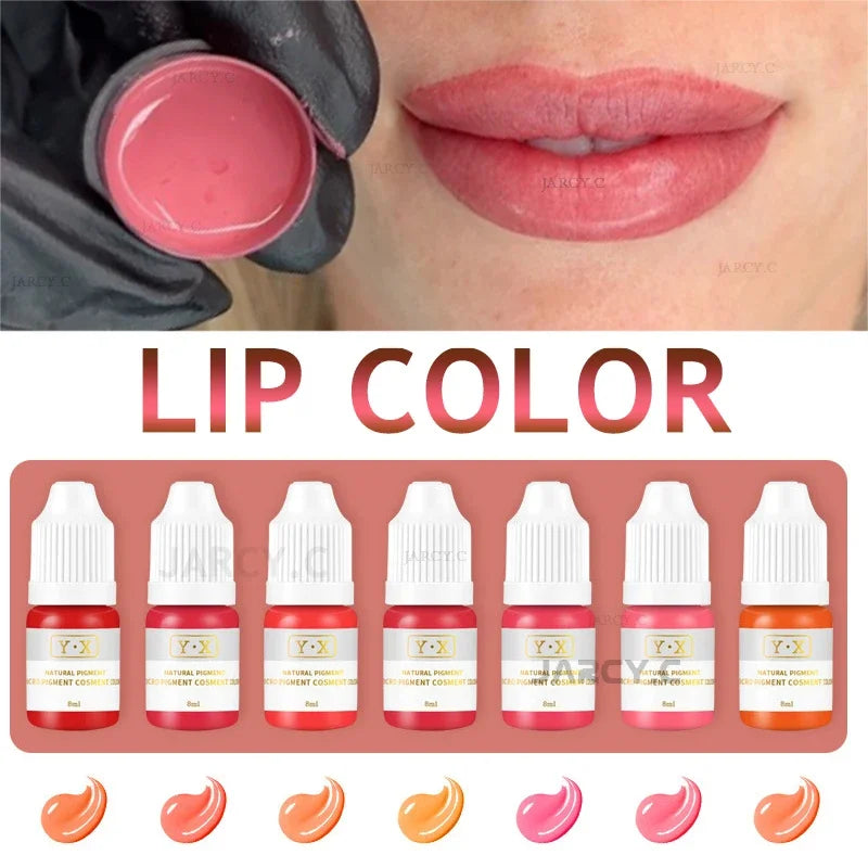 Lip Permablend Pigments Profesional Pmu Micropigmentation Pigments Makeup Tattoo Ink Microblading Paints Body Art Accessoire