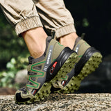 New Outdoor Waterproof Hiking Shoes Men's Hiking Shoes Unisex Breathable Non Slip Super Light Camping Comfortable Casual Shoes