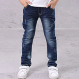 IENENS Kids Boys Denim Clothes Pants Children Wears Clothing Long Bottoms Baby Boy Skinny Jeans Trousers 4 5 6 7 8 9 10 11 Years