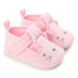 Pink Baby Shoes Princess Fashion Sneakers Infant Toddler Soft sole Anti Slip First Walkers 0-1 year old baby Christening Shoes