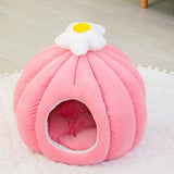 Closed Fluffy Cute Fashion Habitats Cat Bed Kittens Washable Dogs Nest Furniture Light Weight Cama Para Perros Pets Supplies