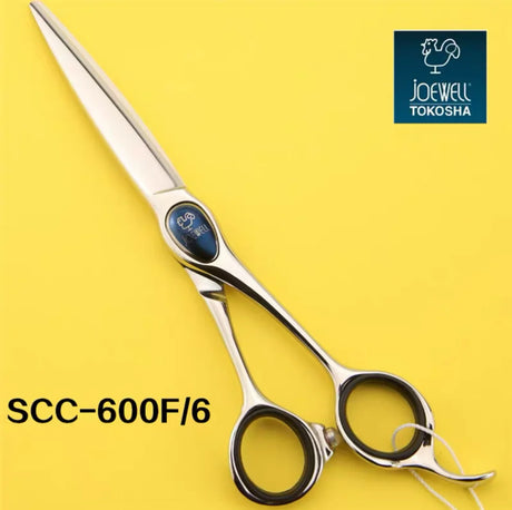 JOEWELL Professional Cobalt-5.5/ SCC-6.0 Inch Hair Barbers Tools Salon Jair Cutting Thinning Shears Set Of Female Bangs Scissors