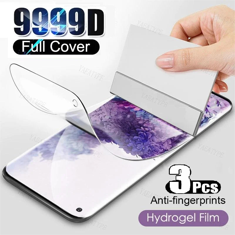 3pcs Hydrogel Film For Motorola Moto G60 G60 G60 60S G32 G30 G20 Screen Protector Flim