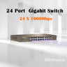 Tenda TEG1024D Full Gigabit 24-port RJ45 Network Switch 1000M Monitoring Security Switching Splitter Ethernet Hub Office Lan