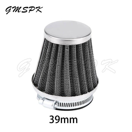 Universal 35mm-60mm Mushroom Head Motorcycle Air Filter Motorbike Clamp-on Air Intake Filter Cleaner Replacement Parts