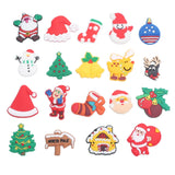 Cute DIY 9-20Pcs/Sets Disney Christmas Collection  Charms Shoe Ornament Sneakers Shoe Decoration for Women And Men Gift