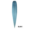 Miss Rola Synthetic New lce Blue Color Series Stretched Jumbo Braiding Hair Kanekalon Pink Twist Braid Hair Extension