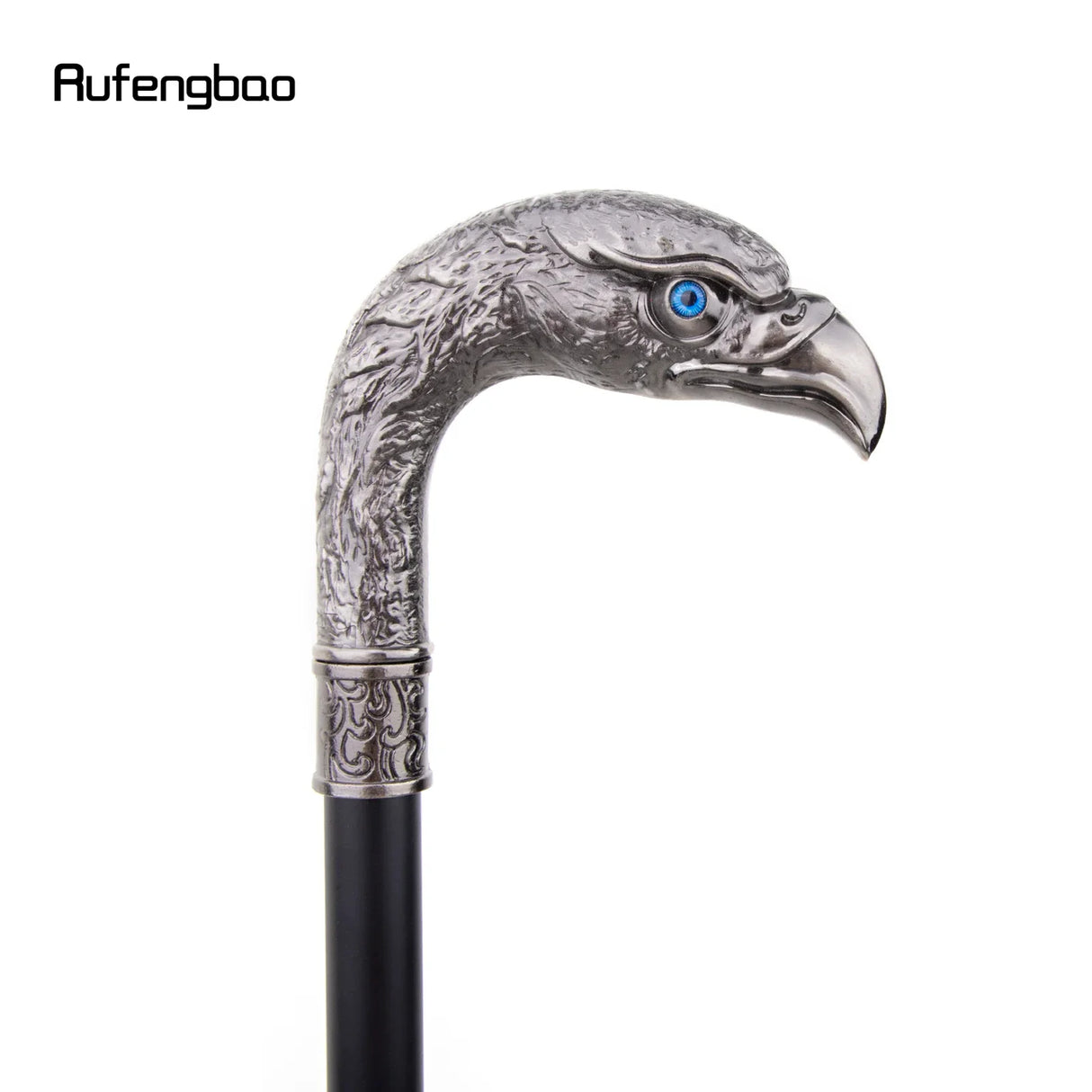 Long Head Eagle Walking Stick with Hidden Plate Self Defense Fashion Cane Plate Halloween Cosplay Crosier Vampire Stick 93cm