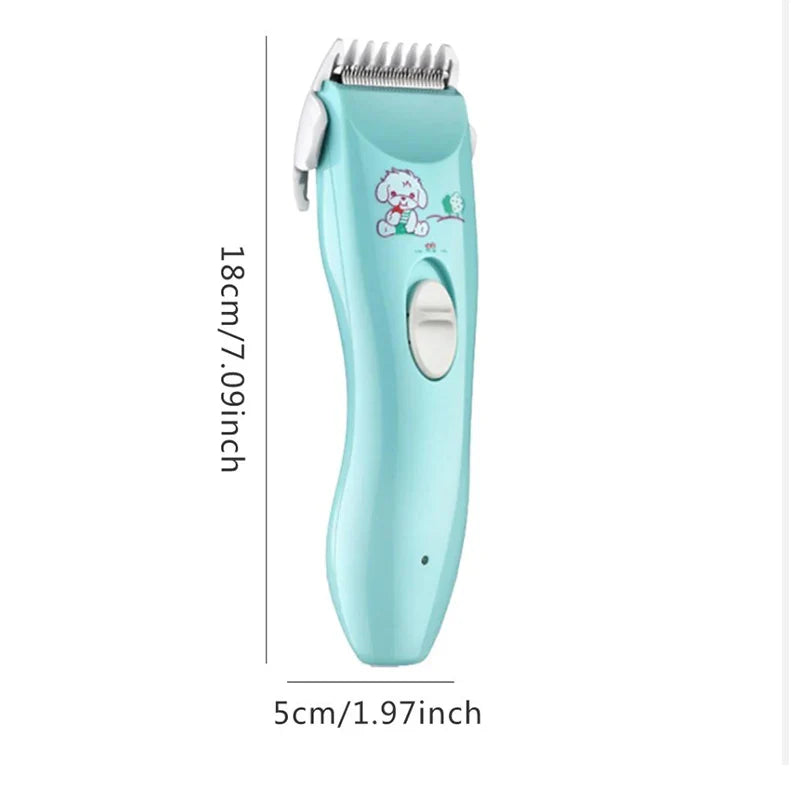 Baby Hair Trimmer Electric Hair Clipper USB Baby Shaver Cutting Baby Care Cutting Remover Rechargeable Quietkids Hair Cutting