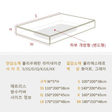 Muwago Waterproof Mattress cover Mattress Protector Bed Cover  Elastic Fitted Sheet Breathable Double Bed Dust Mite  Queen Size